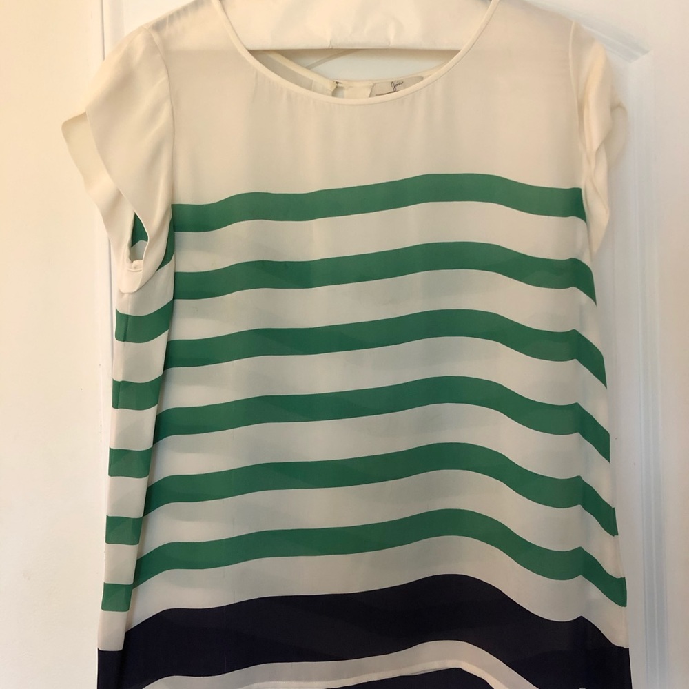 Joie silk striped blouse